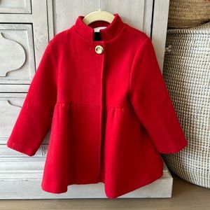 Adorable Red Beaufort Bonnet Coat